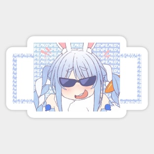 Usada Pekora Chibi Sticker